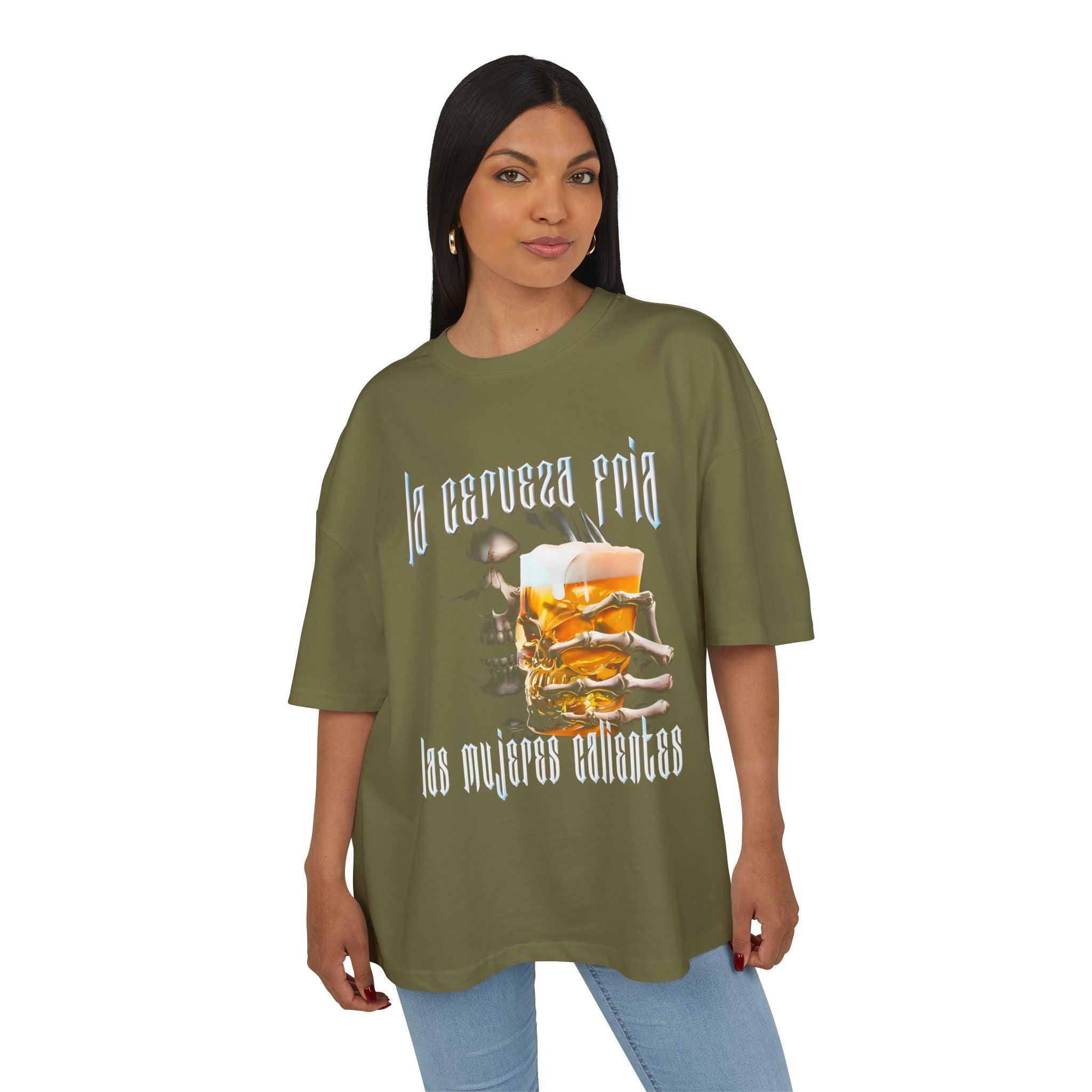 Camiseta Oversized Estampada HARD-NOISE