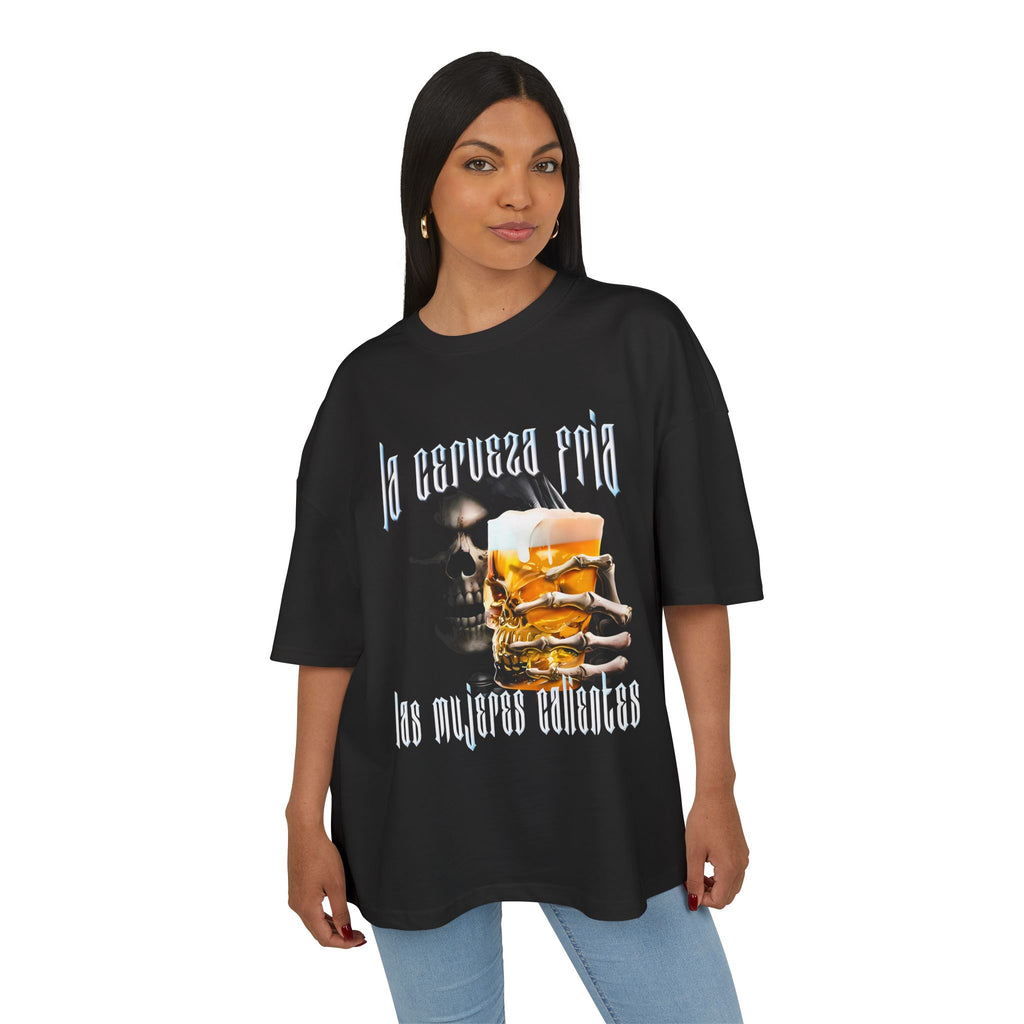 Camiseta Oversized Estampada HARD-NOISE