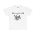 Camiseta Básica HARD-NOISE — Branco/Verde