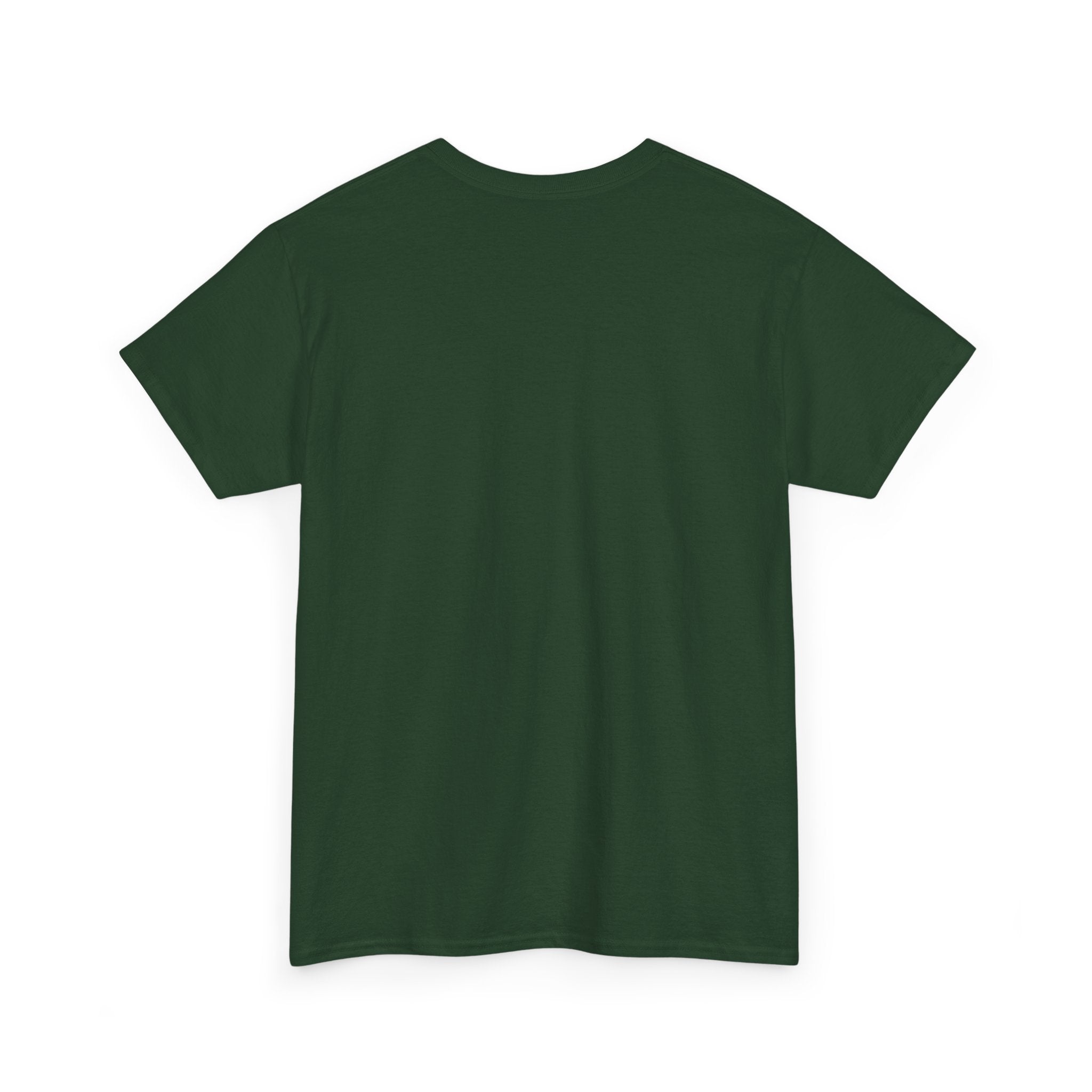 Camiseta Básica HARD-NOISE — Branco/Verde