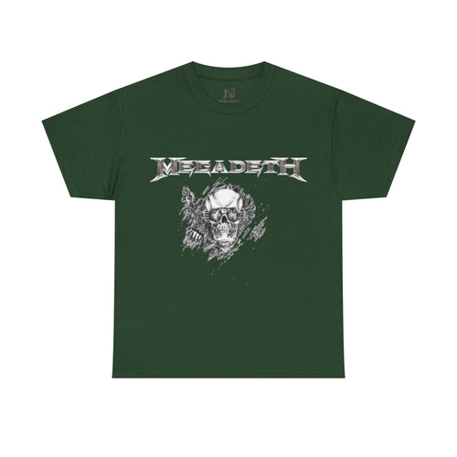 Camiseta Básica HARD-NOISE — Branco/Verde