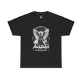 Camiseta preta estampada com mensagem de fé cristã, gospel - HARD-NOISE