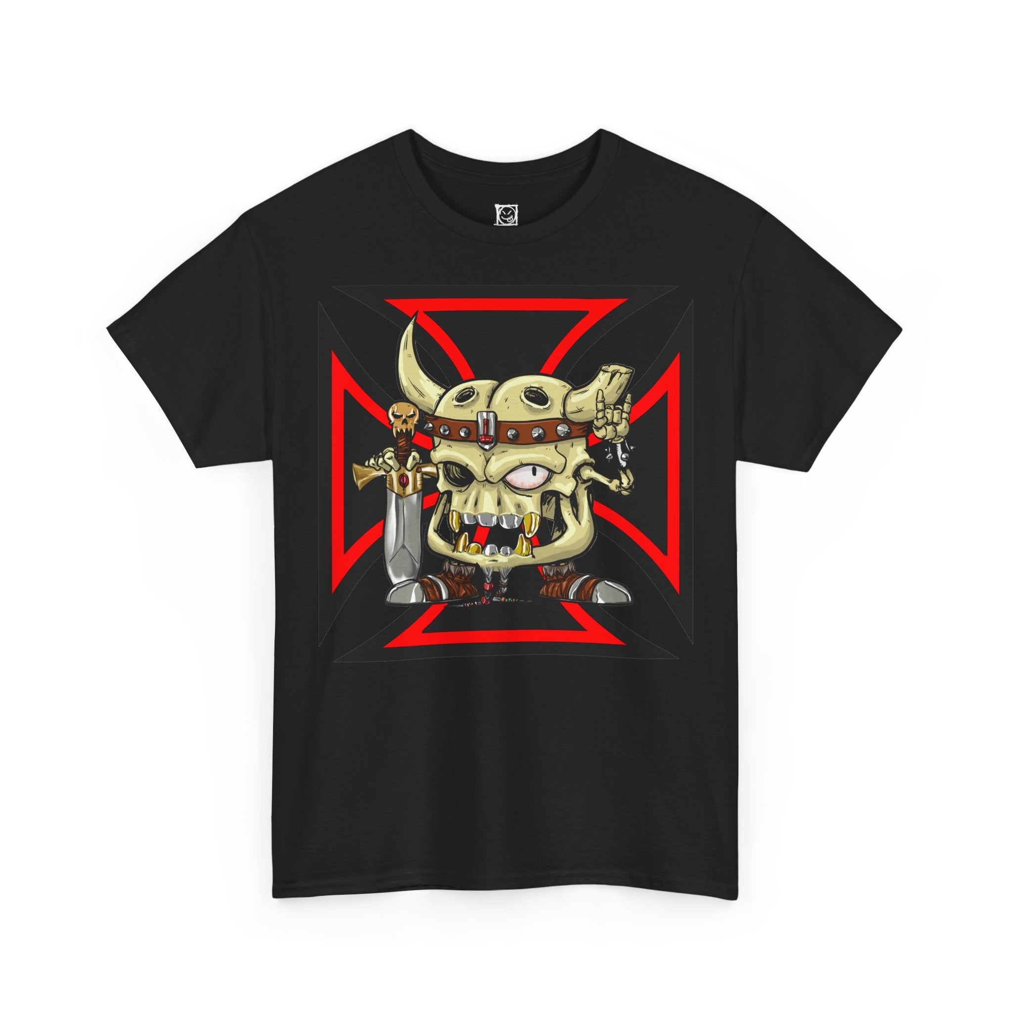 Camiseta Básica HARD-NOISE — All Black
