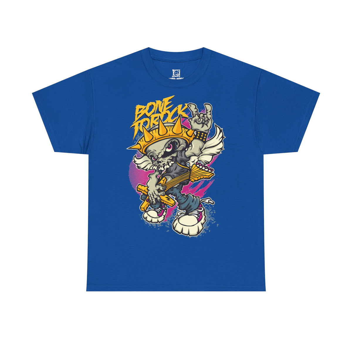 Camiseta Algodão Pesado HARD-NOISE — Azul Royal