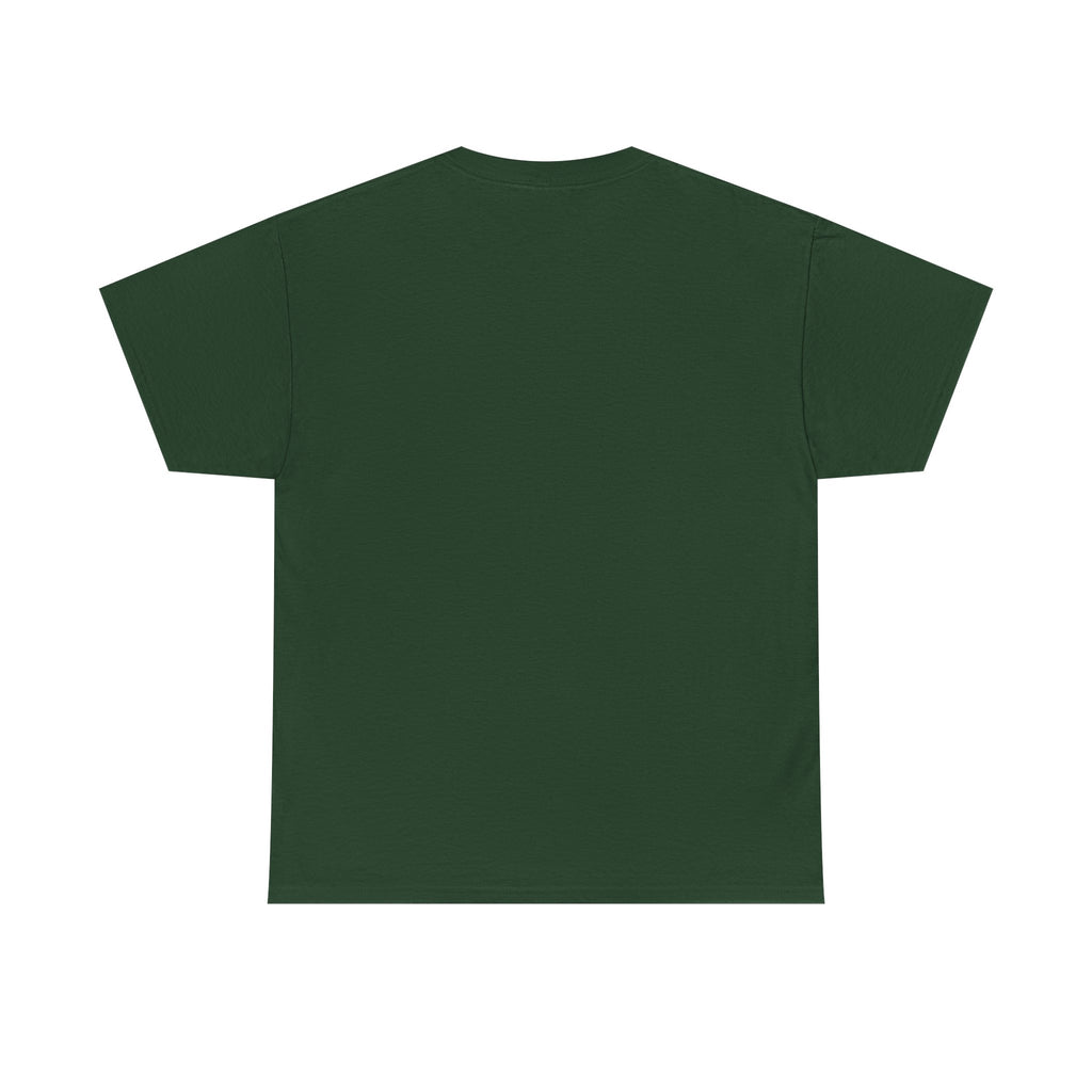 Camiseta Básica HARD-NOISE — Branco/Verde