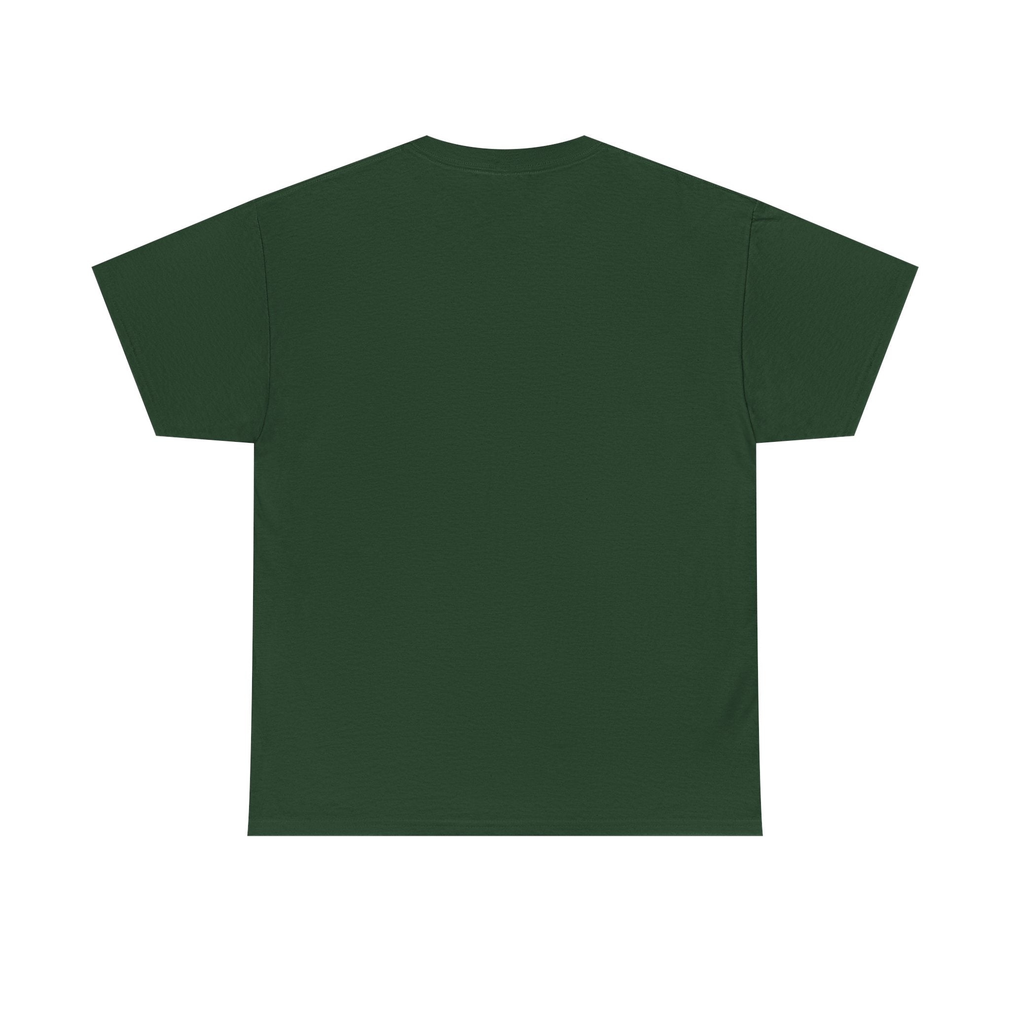Camiseta Básica HARD-NOISE — Branco/Verde