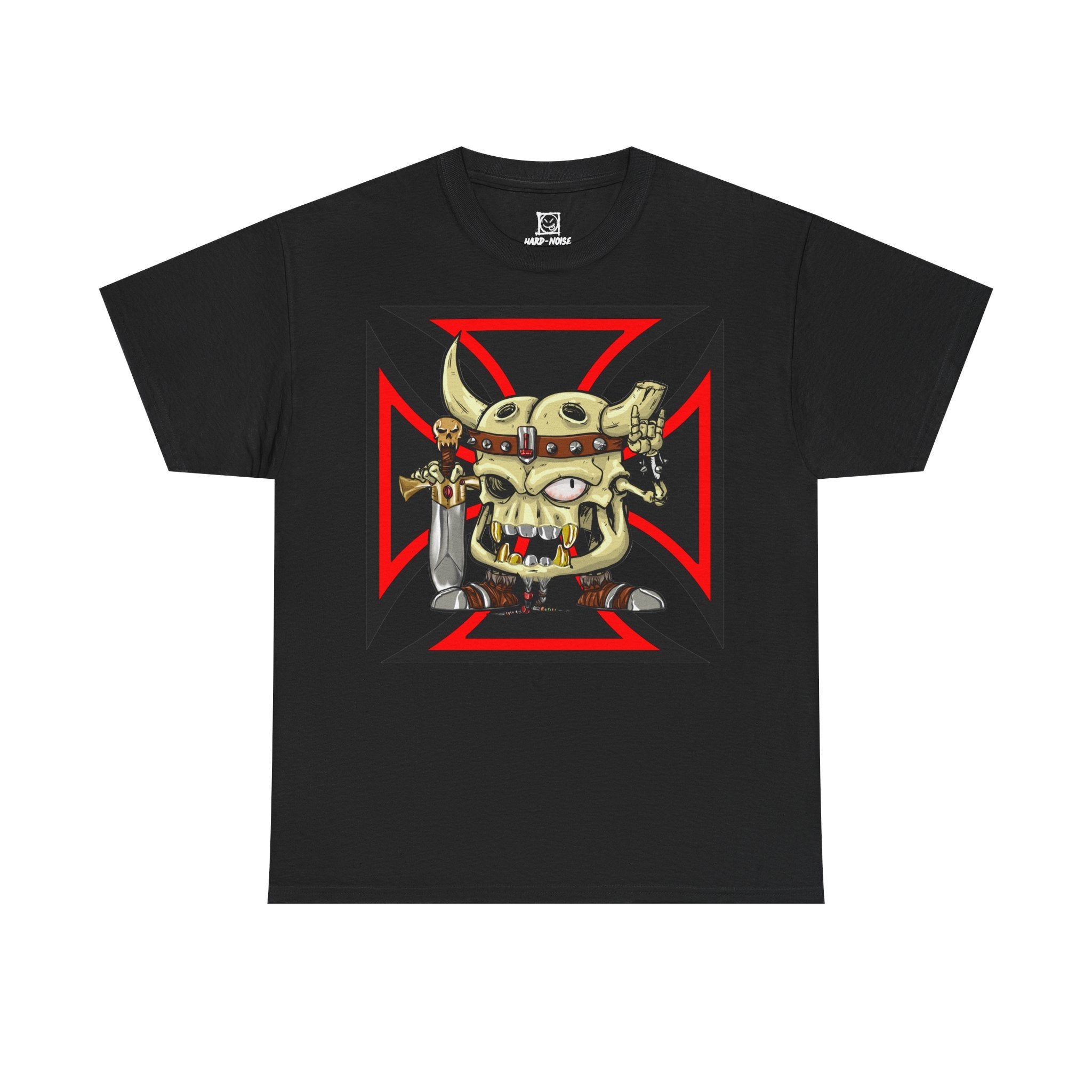 Camiseta Básica HARD-NOISE — All Black