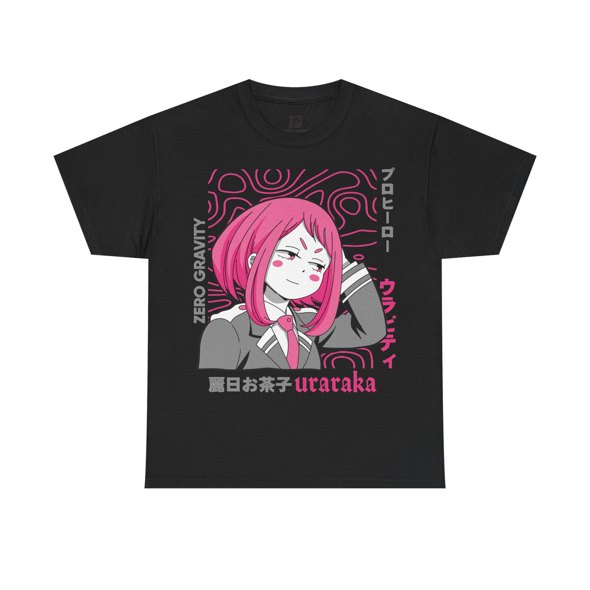 Camiseta Estampada Anime Uraraka Zero Gravity HARD-NOISE