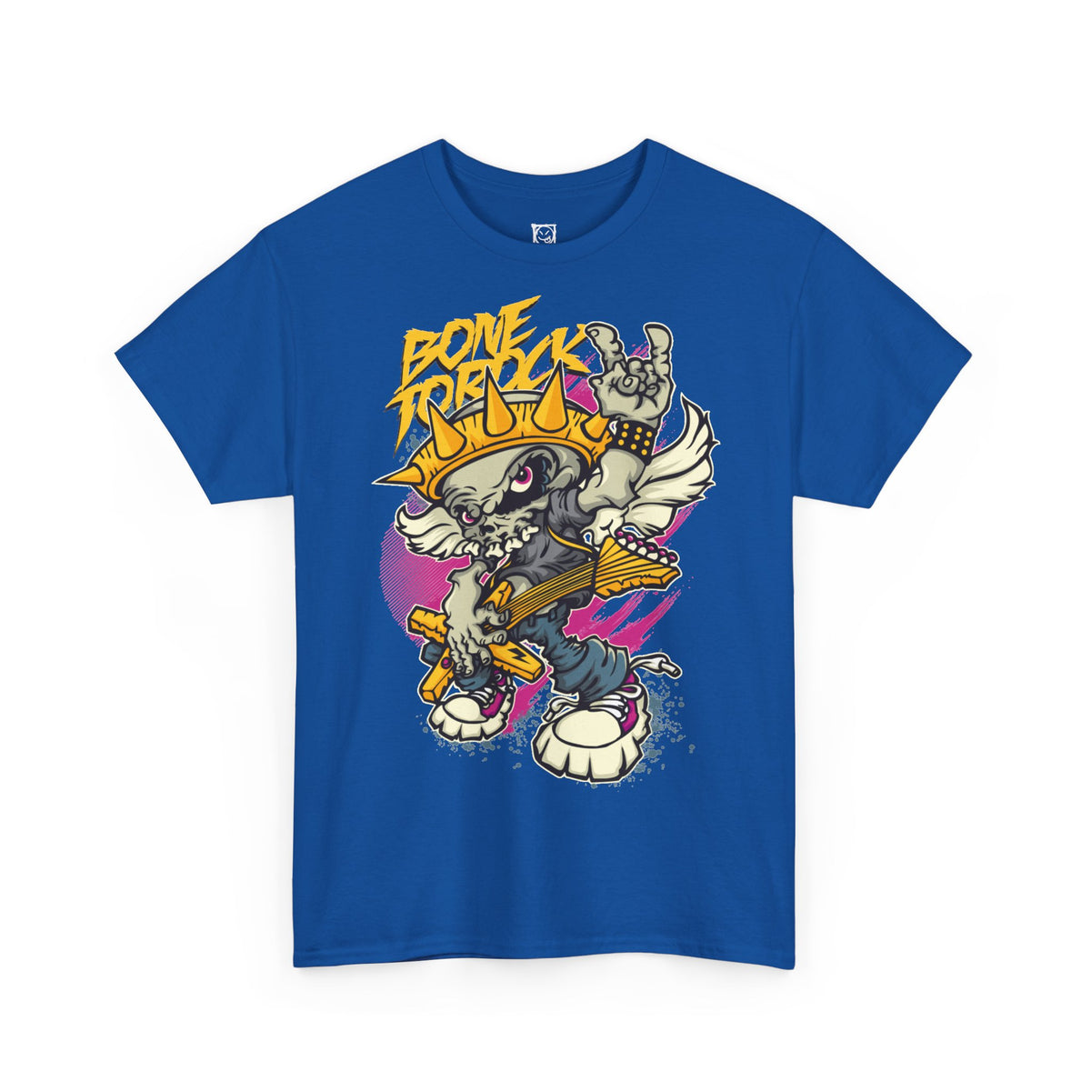 Camiseta Algodão Pesado HARD-NOISE — Azul Royal