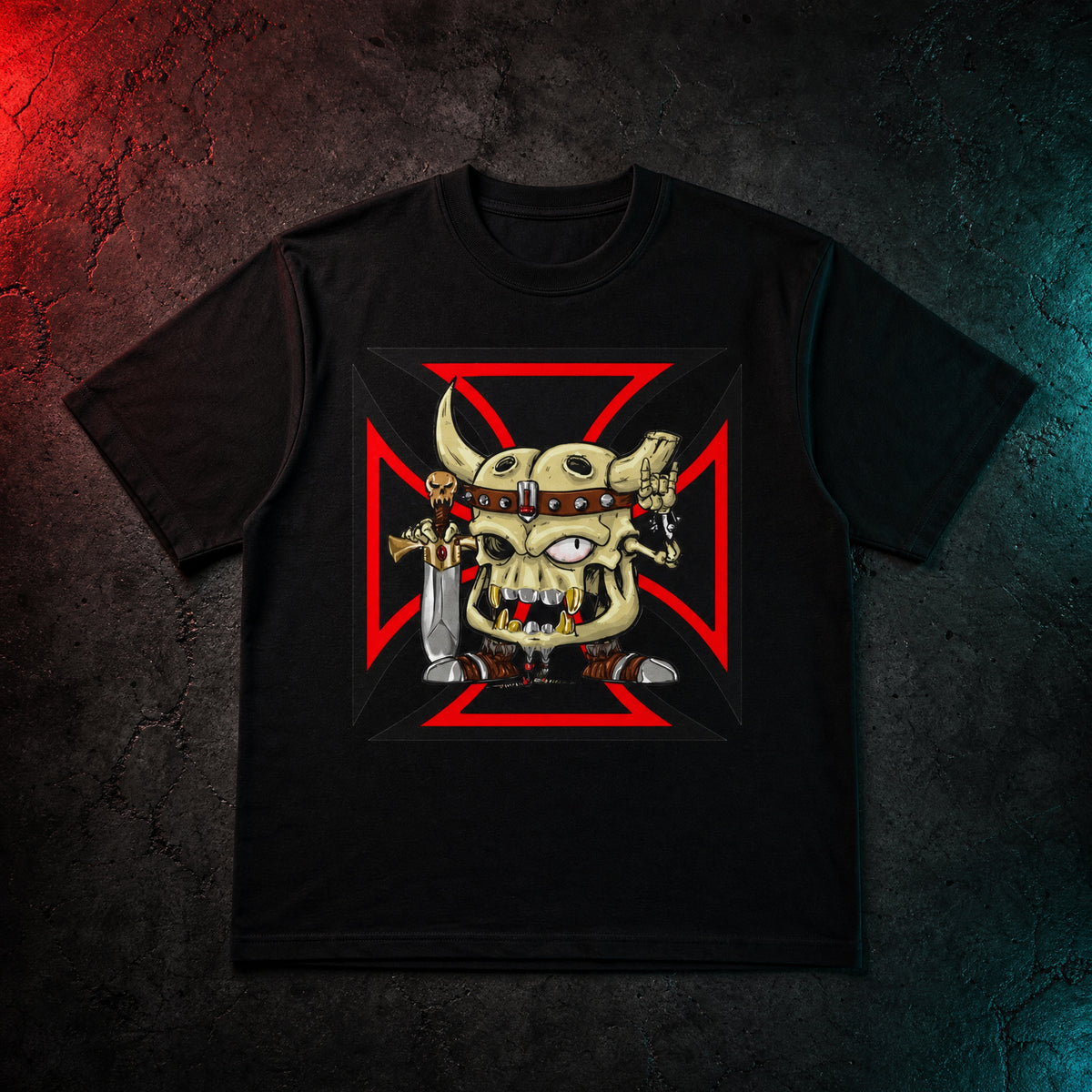 Camiseta Básica HARD-NOISE All Black Hero